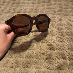 Brown CELINE sunglasses